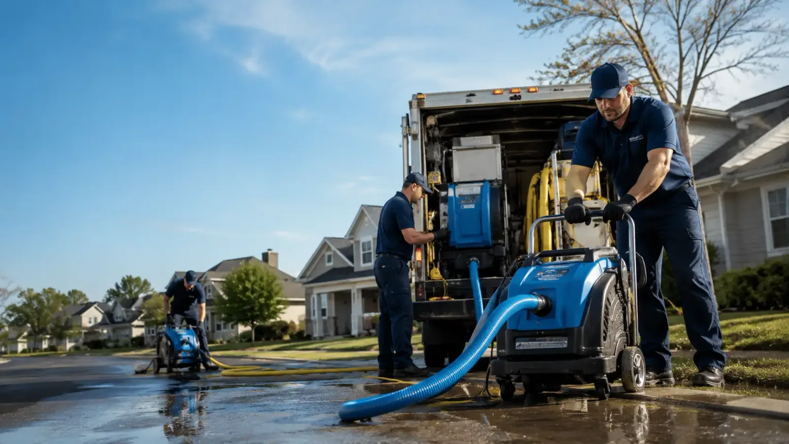 Flood Damage Cleanup in Worthville, KY
